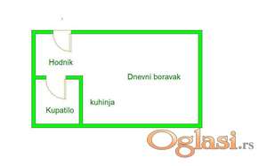 Renovirana garsonjera u Centru